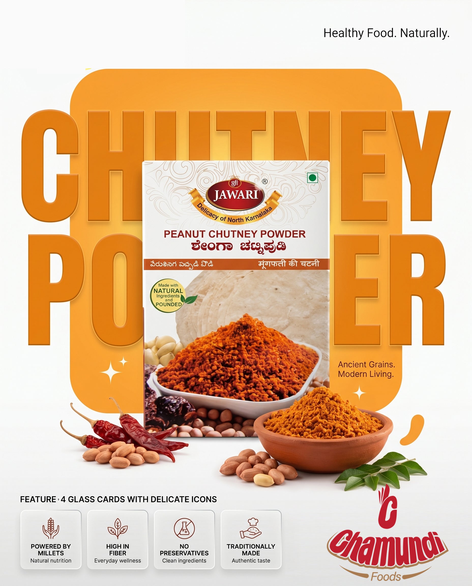 Peanut Chutney Powder (250gms)
